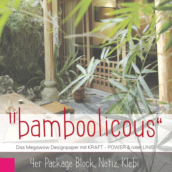 cutienotes - 4er Package "bamboolicious"